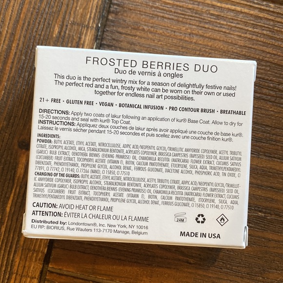 Londontown Frosted Berries Duo Nail Polish Set - Picture 2 of 2